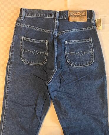 Toy paltarları və aksesuarları: Djins. Alman malı. Ölçülər: Taliya 58-70 sm. Hündürlük: 1,30 Təzə — 28