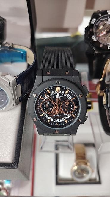 Наручные часы: Hublot kişi saatları – avtomatik mexanizmli, kronoqraflı modellər — 6