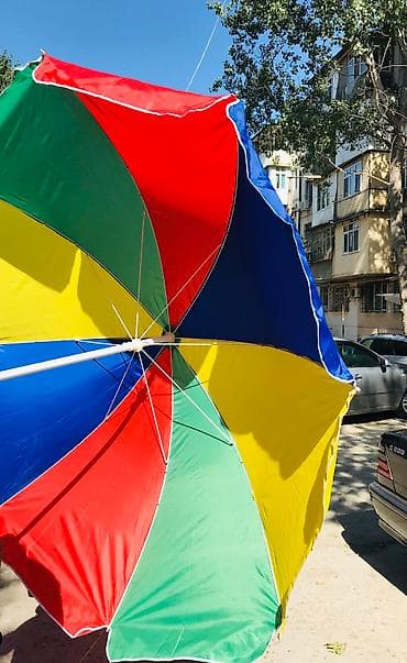 zontik satilir: Zontik cetir satisi teze mallar 2.4 metr diametrli Diger olculerde — 2