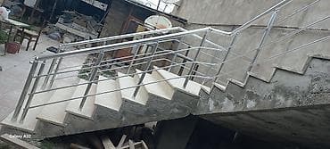 paslanmaz cən: Alminum məhəccər .Paslanmayan poladdan (inox) pilləkən məhəccərləri və — 3