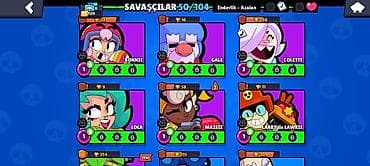 Digər oyun və konsollar: Brawl Stars hesabı – 50/104 döyüşçü Xüsusiyyətlər: - Profil: “adidas — 9