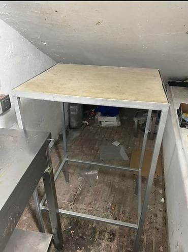 Hazır biznes: Metall karkaslı mərmər iş masası Məhsulun tərkibi: - Metal karkaslı — 1