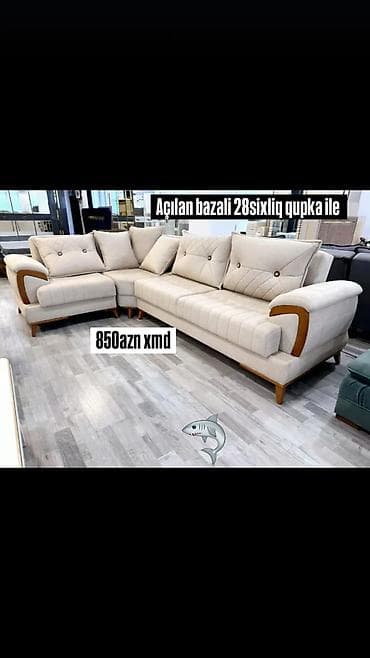 mebeller ve qiymetleri 2019: Künc divan, Açılan, Bazalı, Parça — 1