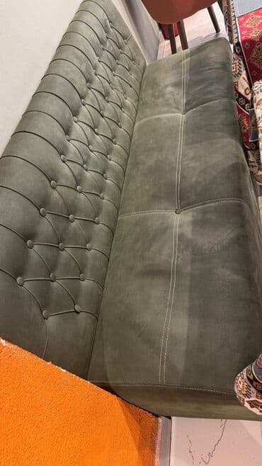 restoran stolları: Restoran/kafe üçün divar boyu oturacaq dəsti ikinci əl - Model — 11