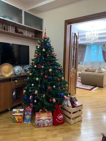 Pərdə və jalüzlər: 🎄Yeni il agaçi 120sm-65₼ 150sm-76₼ 180 sm-90₼ 210sm-115₼ 250sm-155₼ — 1