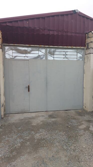 Сантехника: Metall qaraj qapısı - Material: qalın metal sac, möhkəm karkas - — 1
