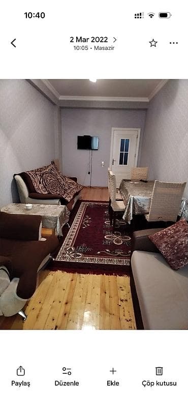 sirvan ev: 60 kv. m, 2 otaqlı, İnternet, Telefon, Qaz — 9