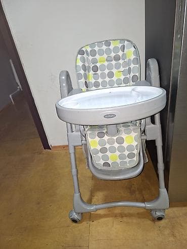 Столы для кормления: Uşaq yemək stulu – Skybaby - Brend: Skybaby - Rəng/görünüş: boz — 2