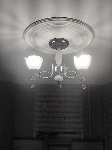 yolka isigi: Çılçıraq, 3 lampa, Şüşə — 4