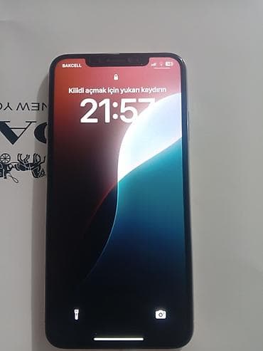 iphone telefon: IPhone Xs Max, 64 GB, Gümüşü, Face ID — 2