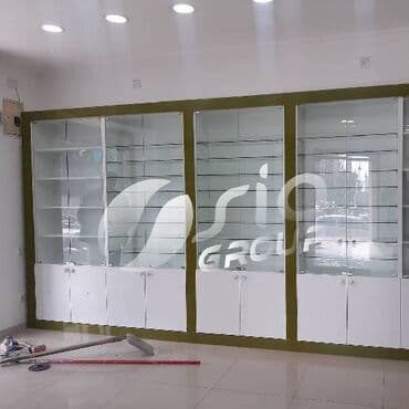 riad mebel: Vitrin mebellərinin yığılması — 1