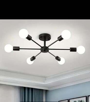 ультрафиолетовая лампа для дезинфекции: Çılçıraq, 6 lampa, Metal — 5