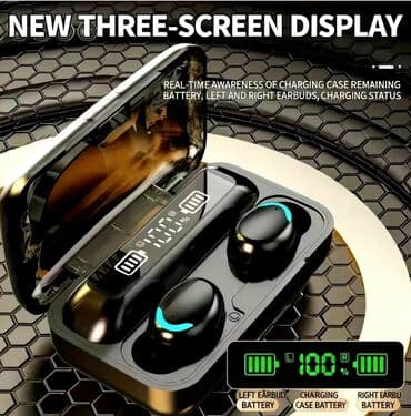 baseus bowie e3 qiymeti: Simsiz (Bluetooth) Qulaqcıqlar, rəng - Qara — 2