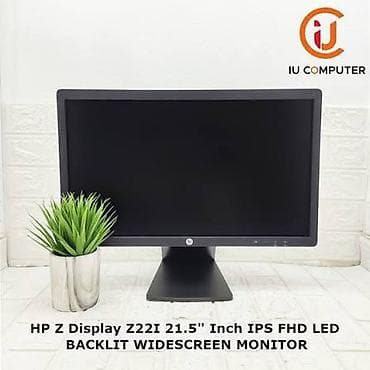 HP Z Display Z22i 21.5" IPS FHD LED arxa işıqlı geniş ekran monitor -