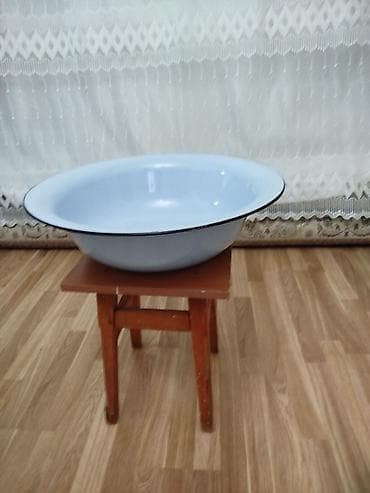su samuru: Məhsul: Emallı böyük leğən Təsvir: - Material: qalın metal üzərində — 4