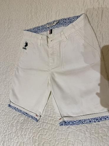 ag cins: U.S. Polo Assn. uşaq şortu - Brend: U.S. POLO ASSN. (USPA) - Ölçü — 1