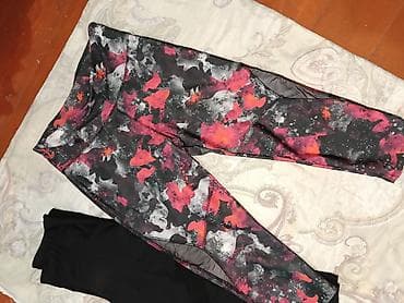 kapri şalvar: Qadın idman taytları – 3 ədəd dəst - Modellər: - Qara 3/4 uzunluqda — 3