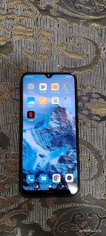 en ucuz plansetler: Redmi Note 8, 64 GB, rəng - Qara, Barmaq izi — 1