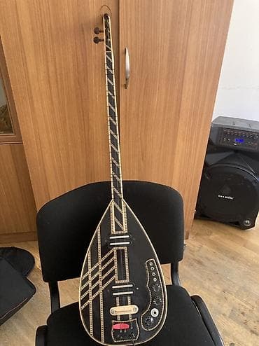 dete: Elektrik və akustik saz dəsti - 2 ədəd saz: biri elektro-sa zdır — 1