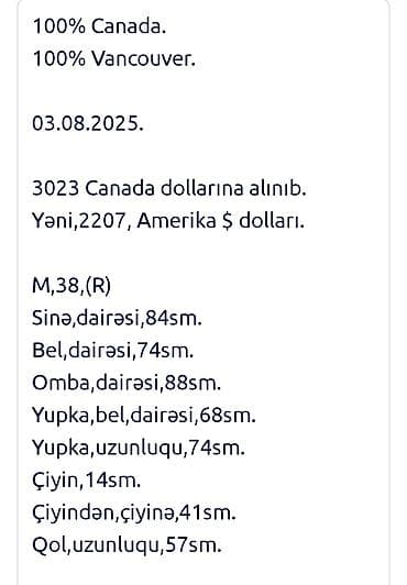 bomber kurtka: Canada.2024.
Vancouver.
M,38,(R)
Təbii,Dəri — 4