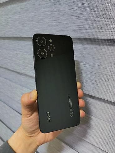 redmi 9t kabro: Redmi 12, 128 GB, rəng - Qara, Face ID — 1