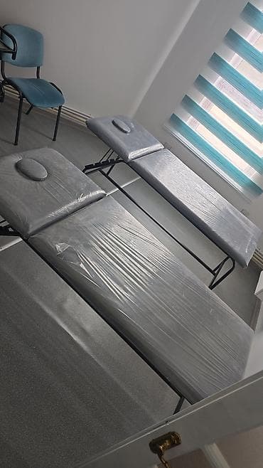 salon stulu: Yeni, Masaj kuşetkası, Qatlanan, rəng - Boz — 4