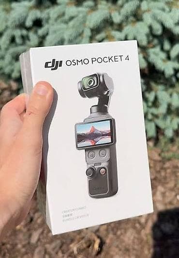 Elektronika: DJI Osmo Pocket 4 – kompakt 3-oxlu stabilizatorlu cib kamerası — 1