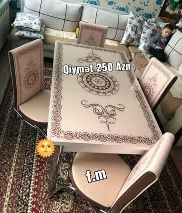 kuxna ucun stol stul: Mətbəx üçün, Yeni, 4 stul — 1