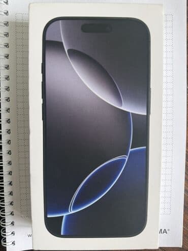 iphone 16 pro kontakt: IPhone 16 Pro, 128 GB, Black Titanium, Face ID — 1