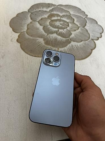 apple airpod: IPhone 13 Pro, 128 GB, Sierra Blue, Face ID — 6