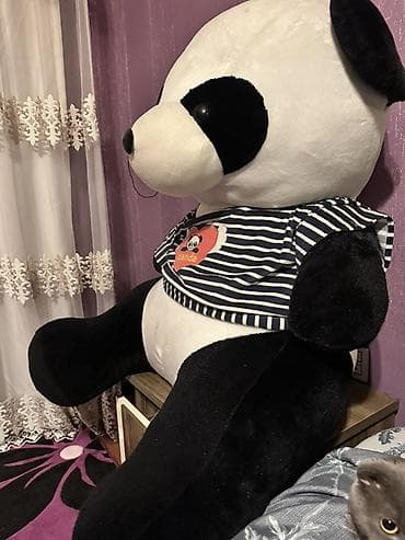 uşaq ucun oyuncaqlar: Böyük ölçülü panda plyuş oyuncağı - Təxminən insan boyuna yaxın iri — 1