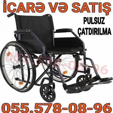 İcarə və satış üçün əlil arabası - Mexaniki təkərli araba, gündəlik