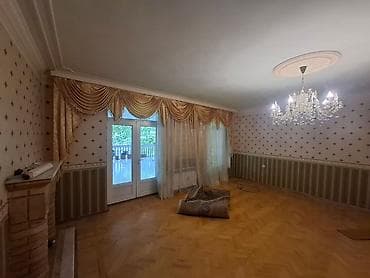 Pəncərə və balkon qapıları üçün hazır pərdə dəsti - Qonaq otağı üçün