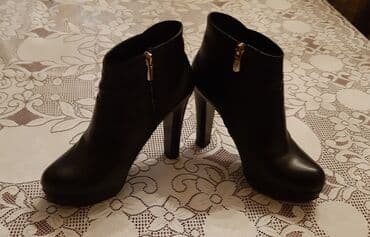 qış botları: Ölçü: 36, rəng - Qara, Yeni — 11