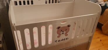 Manejlər: Uşaq beşikləri 2ədəd az istifadə olunmuş ağ rəngdə ölçüləri — 2