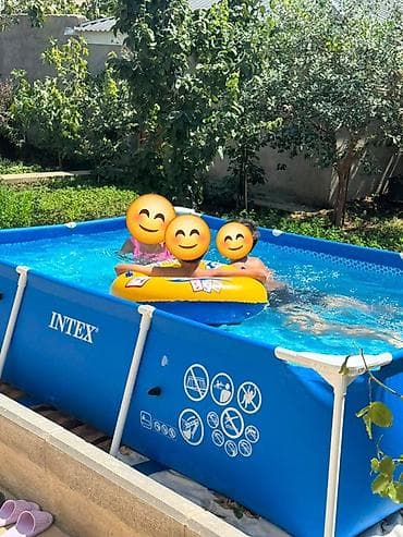 bas gitara: Yeni Karkas hovuzu Intex, 2.1 - 3 m, 3501 - 4000 l — 1