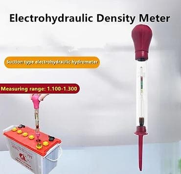 cat patpres: Elektrolit densitometri. Bu ölçmə cihazı sıxlıq ölçən cihazdır — 1