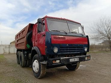 hava salyan: KAMAZ 55111 tipli 6x4 damperli yük maşını - Kuzov: üçtərəfli damper — 3