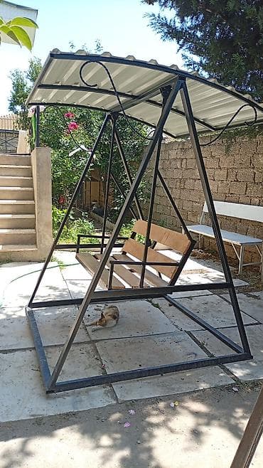 inter tekstil sumqayit: Yeni, Divan-yelləncək, Zontikli, Metal — 7