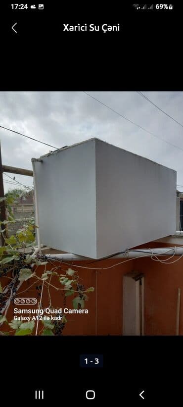 Bak, Metal, 2000 l l, İşlənmiş, Ünvandan götürmə