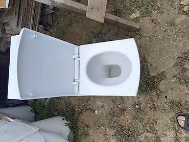 Divar kağızları, oboy: Unitaz – kompakt, birgə (monoblok) model - Aşağıdan çıxışlı, döşəməyə — 3