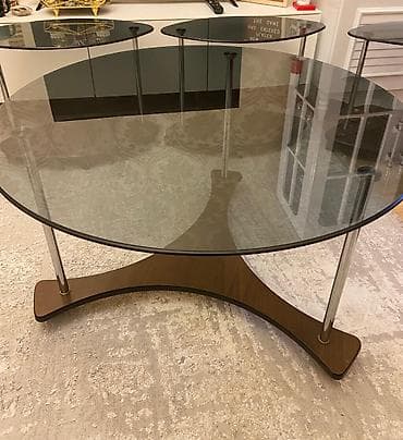 mebel masa: JURNALNİ MASASI SATILIR 80 AZN. 1 Böyük Şüşəli jurnalni və 3 ədəd — 5