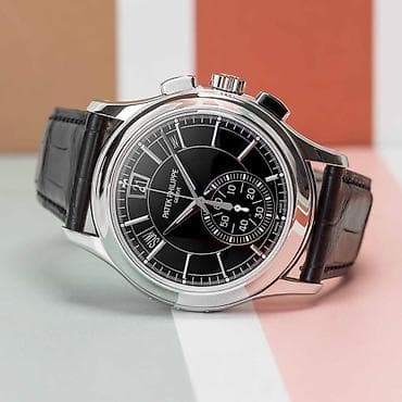 ag saat: Yeni, Qol saatı, Patek Phillipe, rəng - Qara — 4