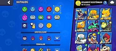 Brawl Stars hesabı – zəngin kosmetik və resurslarla Xüsusiyyətlər: - — 5