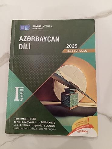 Тесты: Məhsul: Azərbaycan dili – 2025 Test Toplusu (I hissə) Xüsusiyyətlər — 1