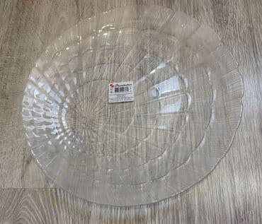 saxlama qabları: Pasabahçe firması boyuk olcu qab. Diametri 32sm — 2