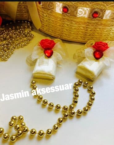 Bayram məhsulları: Məhsul: Bəzəkli xatirə şokoladları / mini hədiyyə paketləri Təsvir: - — 5