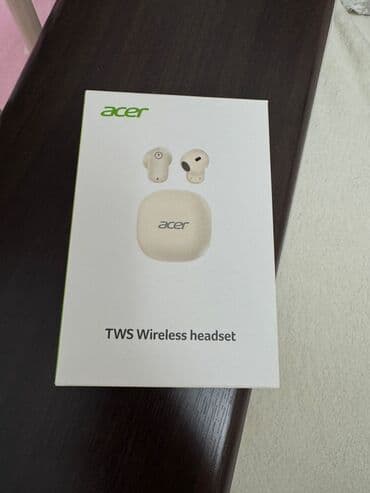 bluetooth gamepad va 013: Yeni Simsiz (Bluetooth) Qulaqcıqlar, Acer, rəng - Ağ — 6