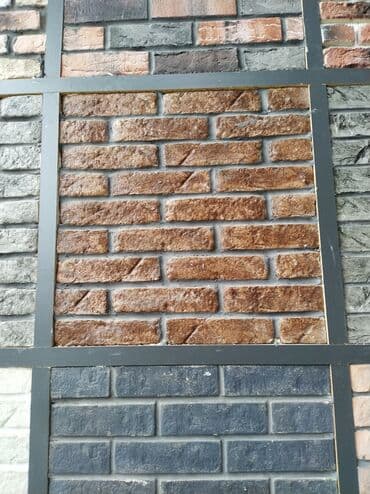 kafellerin qiymeti: Dekorativ kərpic panelləri – interyer və eksteryer üçün. - Material — 1