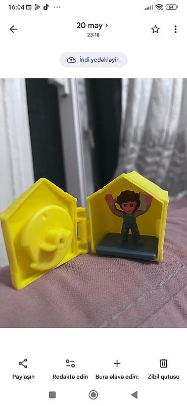 uşaq oyuncaqlari: Uşaq oyuncaqları – McDonald’s Happy Meal fiqurları dəsti - 2 ədəd — 2